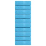 vidaXL Prosoape de oaspeți, FROGN, 10 buc., turcoaz, 30x50 cm, 360 g/m²