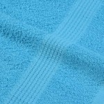 vidaXL Prosoape de baie 10 buc turcoaz 100x150 cm 360 g/m² 100% bumbac vidaXL Prosoape de baie 10 buc turcoaz 100x150 cm 360 g/m² 100% bumbac