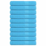 vidaXL Prosoape de saună, FROGN, 10 buc., turcoaz, 80x200 cm, 360 g/m²