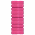vidaXL Prosoape de oaspeți, FROGN, 10 buc, roz, 30x50 cm, 360 g/m²