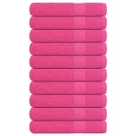vidaXL Prosoape 10 buc roz 100x200 cm 360 g/m² 100% bumbac vidaXL Prosoape 10 buc roz 100x200 cm 360 g/m² 100% bumbac