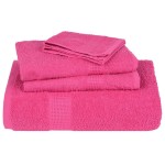 vidaXL Prosoape 10 buc roz 100x200 cm 360 g/m² 100% bumbac vidaXL Prosoape 10 buc roz 100x200 cm 360 g/m² 100% bumbac
