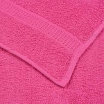 vidaXL Prosoape 10 buc roz 100x200 cm 360 g/m² 100% bumbac vidaXL Prosoape 10 buc roz 100x200 cm 360 g/m² 100% bumbac