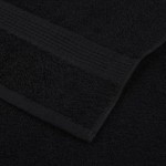 vidaXL Set prosoape 8 buc Negru 360 g/m² 100% bumbac vidaXL Set prosoape 8 buc Negru 360 g/m² 100% bumbac