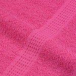 vidaXL Set prosoape 6 piese roz 360 g/m² 100% bumbac vidaXL Set prosoape 6 piese roz 360 g/m² 100% bumbac