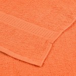 vidaXL Set prosoape 12 buc Portocaliu 360 g/m² 100% bumbac vidaXL Set prosoape 12 buc Portocaliu 360 g/m² 100% bumbac