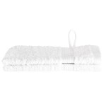 vidaXL Prosoape de baie 2 pcs Alb 15 x 21 cm Bumbac vidaXL Prosoape de baie 2 pcs Alb 15 x 21 cm Bumbac