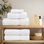 vidaXL Prosoape de baie 10 pcs Alb 15 x 21 cm Bumbac vidaXL Prosoape de baie 10 pcs Alb 15 x 21 cm Bumbac