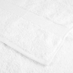 vidaXL Prosoape de baie premium SOLUND 4 buc alb 100x150cm 600gsm vidaXL Prosoape de baie premium SOLUND 4 buc alb 100x150cm 600gsm