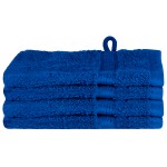 vidaXL Prosoape de baie 4 pcs Albastru 15 x 21 cm Bumbac vidaXL Prosoape de baie 4 pcs Albastru 15 x 21 cm Bumbac