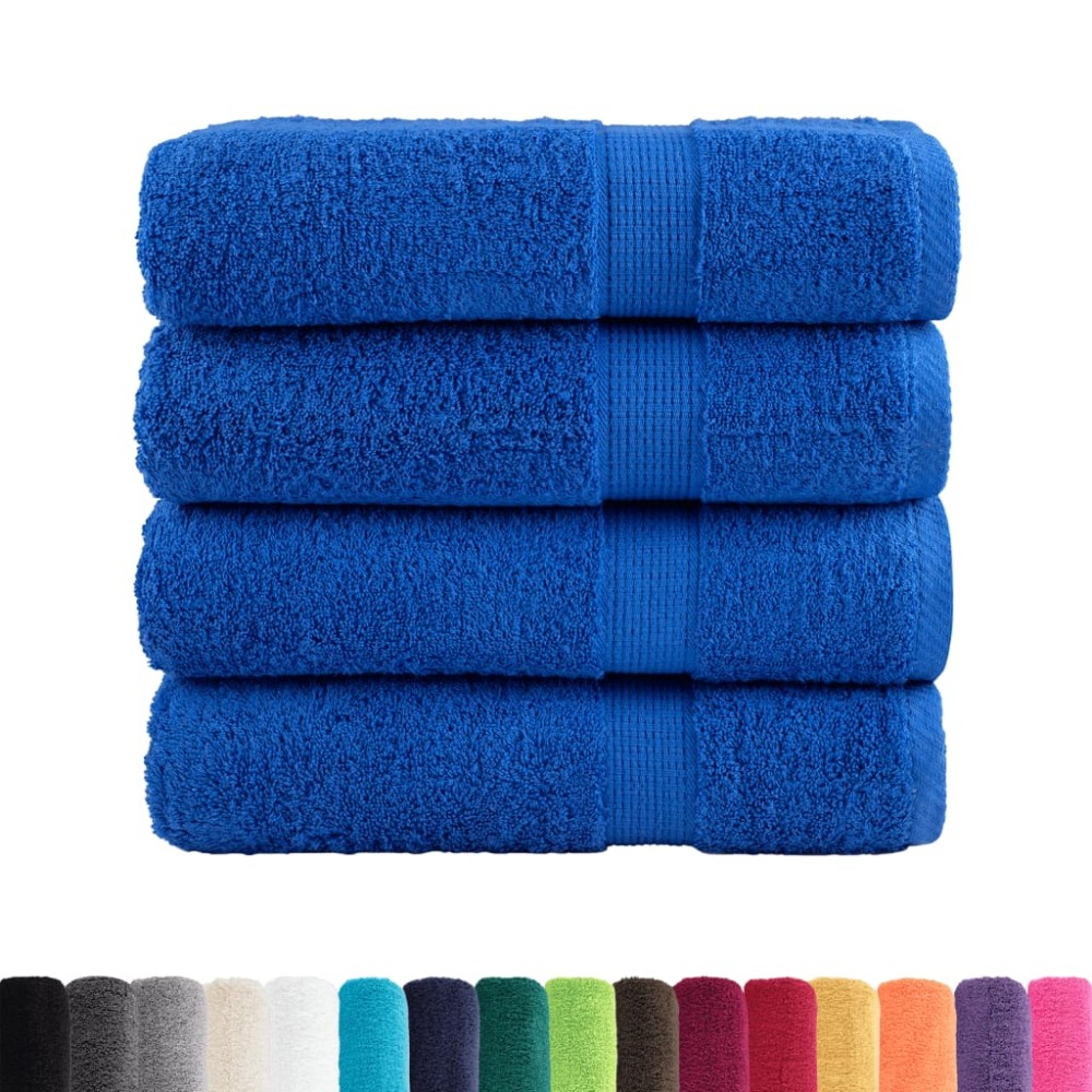 vidaXL Prosoape de mâini premium SOLUND 4 buc 50x100cm 600gsm