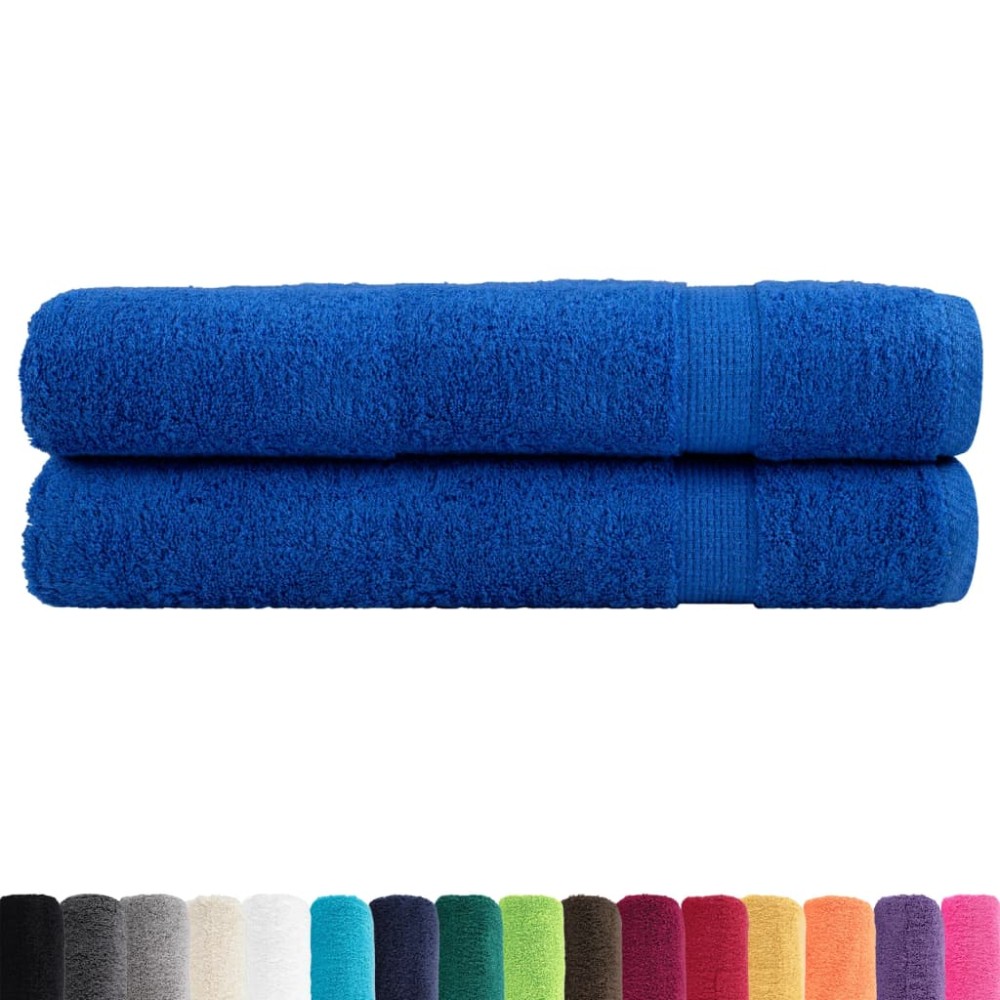 vidaXL Prosoape de saună premium SOLUND 2 buc 80x200cm 600gsm