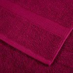 vidaXL Prosoape de baie 2 pcs Bordeaux 15 x 21 cm Bumbac vidaXL Prosoape de baie 2 pcs Bordeaux 15 x 21 cm Bumbac