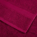vidaXL Prosoape de baie premium SOLUND, 10 buc., bordeaux, 30x30 cm, 600 g/m² vidaXL Prosoape de baie premium SOLUND, 10 buc., bordeaux, 30x30 cm, 600 g/m²