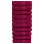 vidaXL Prosoape de duș premium SOLUND 10 buc 70x140cm 600 gsm vidaXL Prosoape de duș premium SOLUND 10 buc 70x140cm 600 gsm
