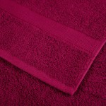 vidaXL Prosoape premium SOLUND 10buc roșu bordo 100x200cm 600gsm vidaXL Prosoape premium SOLUND 10buc roșu bordo 100x200cm 600gsm