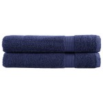 vidaXL Prosoape de saună premium SOLUND 2 buc 80x200cm 600gsm vidaXL Prosoape de saună premium SOLUND 2 buc 80x200cm 600gsm