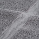 vidaXL Prosoape de baie premium SOLUND, 4 buc., gri, 30 x 30 cm, 600 g/m² vidaXL Prosoape de baie premium SOLUND, 4 buc., gri, 30 x 30 cm, 600 g/m²