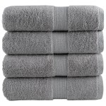 vidaXL Prosoape oaspeți premium SOLUND, 4 buc. gri 30x50cm 600gsm vidaXL Prosoape oaspeți premium SOLUND, 4 buc. gri 30x50cm 600gsm