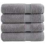 vidaXL Prosoape de mâini premium SOLUND 4 buc gri 50x100cm 600gsm vidaXL Prosoape de mâini premium SOLUND 4 buc gri 50x100cm 600gsm