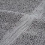 vidaXL Prosoape de baie premium SOLUND 4 buc gri 100x150cm 600gsm vidaXL Prosoape de baie premium SOLUND 4 buc gri 100x150cm 600gsm