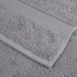 vidaXL Prosoape premium SOLUND 2 buc gri 100x200cm 600gsm vidaXL Prosoape premium SOLUND 2 buc gri 100x200cm 600gsm