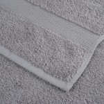 vidaXL Prosoape premium SOLUND 4 buc gri 100x200cm 600gsm vidaXL Prosoape premium SOLUND 4 buc gri 100x200cm 600gsm