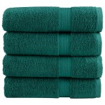 vidaXL Prosoape de baie premium SOLUND 4 buc. 100x150 cm 600 gsm vidaXL Prosoape de baie premium SOLUND 4 buc. 100x150 cm 600 gsm
