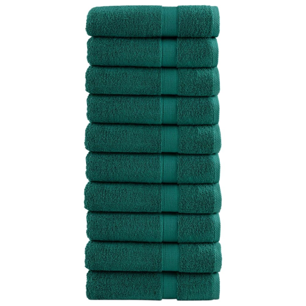 vidaXL Prosoape de baie premium SOLUND 10 buc. 100x150 cm 600 gsm