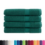 vidaXL Prosoape de saună premium SOLUND 4 buc. 80x200 cm 600 gsm