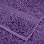 vidaXL Prosoape oaspeți premium SOLUND 4 buc violet 30x50 cm 600 gsm vidaXL Prosoape oaspeți premium SOLUND 4 buc violet 30x50 cm 600 gsm