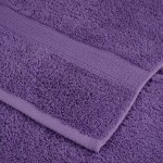 vidaXL Prosoape de mâini premium SOLUND 4 buc. violet 50x100 cm 600gsm vidaXL Prosoape de mâini premium SOLUND 4 buc. violet 50x100 cm 600gsm