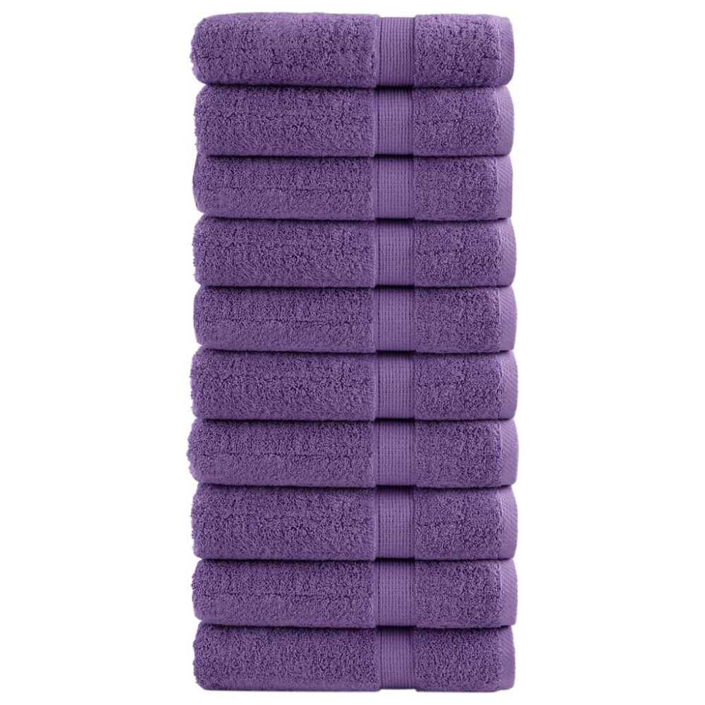 vidaXL Prosoape de baie premium SOLUND 10 buc 100x150 cm 600 gsm