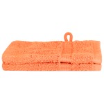 vidaXL Prosoape de baie 2 pcs Portocaliu 15 x 21 cm Bumbac vidaXL Prosoape de baie 2 pcs Portocaliu 15 x 21 cm Bumbac