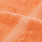 vidaXL Prosoape de baie 10 pcs Portocaliu 15 x 21 cm Bumbac vidaXL Prosoape de baie 10 pcs Portocaliu 15 x 21 cm Bumbac