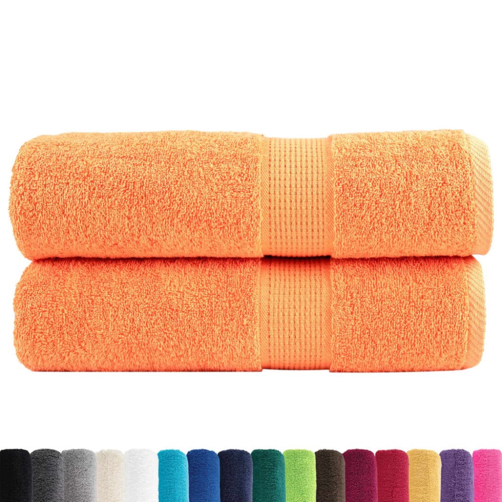 vidaXL Prosoape de mâini premium SOLUND 2 buc. 50x100 cm 600 gsm