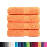 vidaXL Prosoape de baie premium SOLUND 4 buc 100x150 cm 600 gsm vidaXL Prosoape de baie premium SOLUND 4 buc 100x150 cm 600 gsm