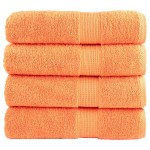vidaXL Prosoape de baie premium SOLUND 4 buc 100x150 cm 600 gsm vidaXL Prosoape de baie premium SOLUND 4 buc 100x150 cm 600 gsm