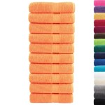 vidaXL Prosoape de baie premium SOLUND 10 buc 100x150 cm 600 gsm vidaXL Prosoape de baie premium SOLUND 10 buc 100x150 cm 600 gsm
