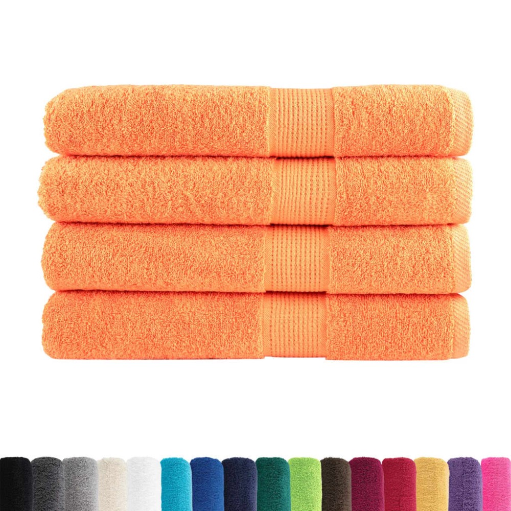 vidaXL Prosoape de saună premium SOLUND 4 buc. 80x200 cm 600 gsm