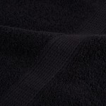 vidaXL Prosoape de mâini premium SOLUND 4 buc. negru 50x100cm 600 gsm vidaXL Prosoape de mâini premium SOLUND 4 buc. negru 50x100cm 600 gsm