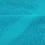 vidaXL Prosoape de baie 10 pcs Turcoaz 15 x 21 cm Bumbac vidaXL Prosoape de baie 10 pcs Turcoaz 15 x 21 cm Bumbac