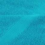 vidaXL Prosoape de baie premium SOLUND, 2 buc., turcoaz, 30x30 cm, 600 g/m² vidaXL Prosoape de baie premium SOLUND, 2 buc., turcoaz, 30x30 cm, 600 g/m²