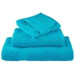 vidaXL Prosoape de baie premium SOLUND, 10 buc., turcoaz, 30x30 cm, 600 g/m² vidaXL Prosoape de baie premium SOLUND, 10 buc., turcoaz, 30x30 cm, 600 g/m²