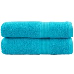 vidaXL Prosoape de baie premium SOLUND 2 buc 100x150 cm 600 gsm vidaXL Prosoape de baie premium SOLUND 2 buc 100x150 cm 600 gsm