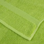vidaXL Prosoape de baie premium SOLUND, 2 buc., verde măr, 30x30 cm, 600 g/m² vidaXL Prosoape de baie premium SOLUND, 2 buc., verde măr, 30x30 cm, 600 g/m²