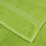 vidaXL Prosoape de baie premium SOLUND, 4 buc., verde măr, 30x30 cm, 600 g/m² vidaXL Prosoape de baie premium SOLUND, 4 buc., verde măr, 30x30 cm, 600 g/m²