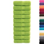 vidaXL Prosoape oaspeți premium SOLUND 10 buc. verde 30x50 cm 600 gsm vidaXL Prosoape oaspeți premium SOLUND 10 buc. verde 30x50 cm 600 gsm