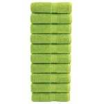 vidaXL Prosoape oaspeți premium SOLUND 10 buc. verde 30x50 cm 600 gsm vidaXL Prosoape oaspeți premium SOLUND 10 buc. verde 30x50 cm 600 gsm