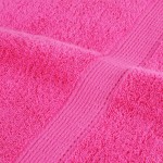 vidaXL Prosoape de baie premium SOLUND, 4 buc. roz, 30x30 cm, 600 g/m² vidaXL Prosoape de baie premium SOLUND, 4 buc. roz, 30x30 cm, 600 g/m²